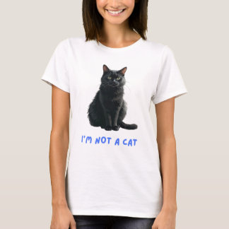 Camiseta Eu não sou um gato