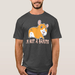 Camiseta Eu não sou um Hamster Guiné Pig 3234