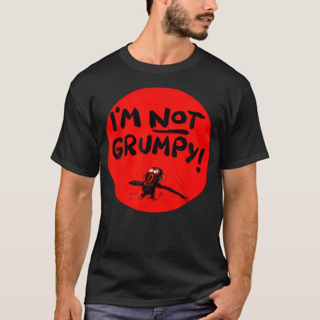 Camiseta Eu Não Sou Um Macaco Rumpy (Frente)