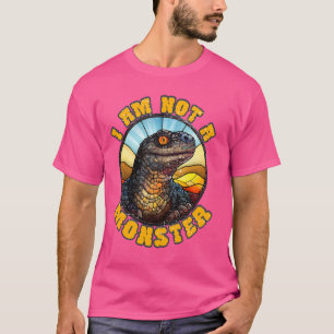 Camiseta Eu não sou um Monstro Gila, Gila Lizard Gifts do E