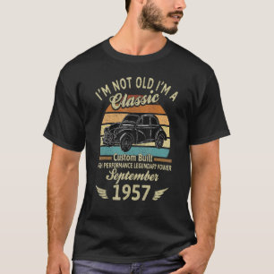 Camiseta Eu não sou um Nascer clássico em setembro de 1957 