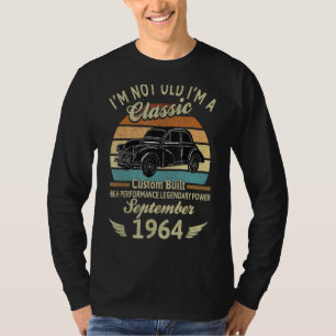 Camiseta Eu não sou um Nascer clássico em setembro de 1964