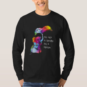 Camiseta Eu Não Sou Um Sexo Eu Sou Uma Pessoa Da Comunidade