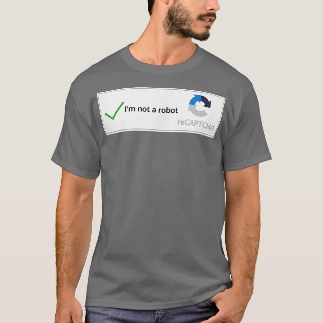 Camiseta Eu não sou uma pergunta engraçada sobre internet r (Frente)