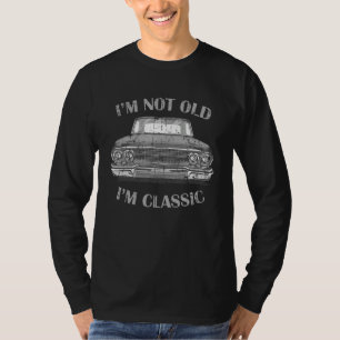 Camiseta Eu Não Sou Velho Eu Sou Clássico Carro Sublimaçõ
