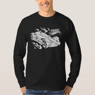 Camiseta Eu não sou velho, sou clássico de carro, gráfico a