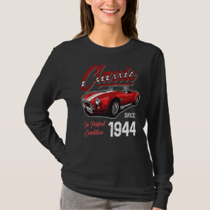 Camiseta Eu não sou velho, sou Nascer clássico de carro de