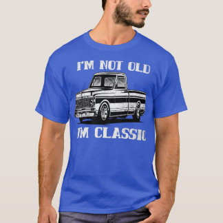 Camiseta Eu não sou velho, sou o clássico caminhão de colet