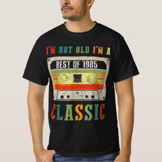Camiseta Eu não sou velho, sou um clássico 1985, 1985, Birt