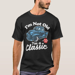 Camiseta Eu não sou velho, sou um clássico - Vintage Pickup