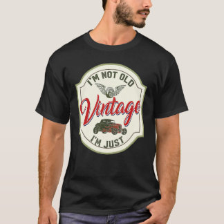 Camiseta Eu não sou velho. Sou um Pai Vintage, vovô Retro P