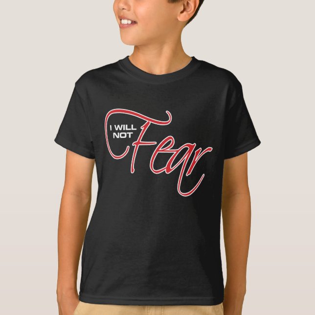 Camiseta Eu não temerei - Osteen (Frente)