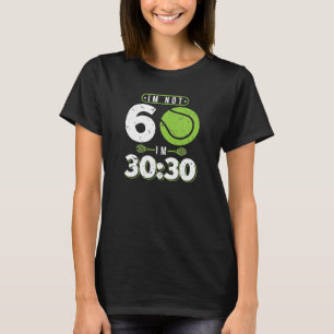 Camiseta Eu não tenho 60 anos, Tênis engraçado 60º aniversá