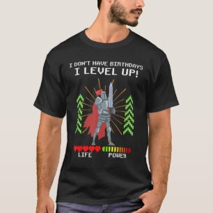 Camiseta Eu não tenho aniversário Eu me apresento no Cavale