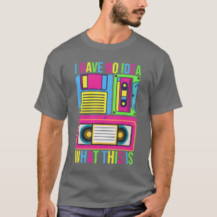 Camiseta Eu Não Tenho Ideia amigo dos anos 70 80 90