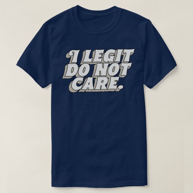 Camiseta Eu não tenho legenda (Frente do Design)