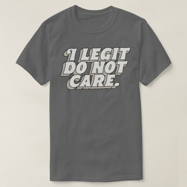 Camiseta Eu não tenho legenda (Frente do Design)