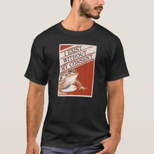 Camiseta Eu Não Tenho O Meu Consentimento, Sapo Engraçado, 
