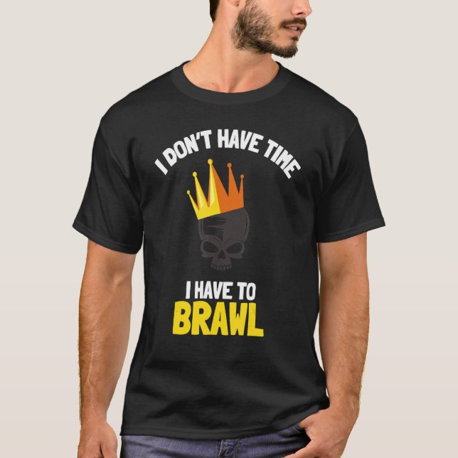 Camiseta Eu não tenho tempo para brigar com o jogador G (Frente)