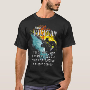 Camiseta Eu Não Tenho Uma Dívida De Empréstimo Estudantil M