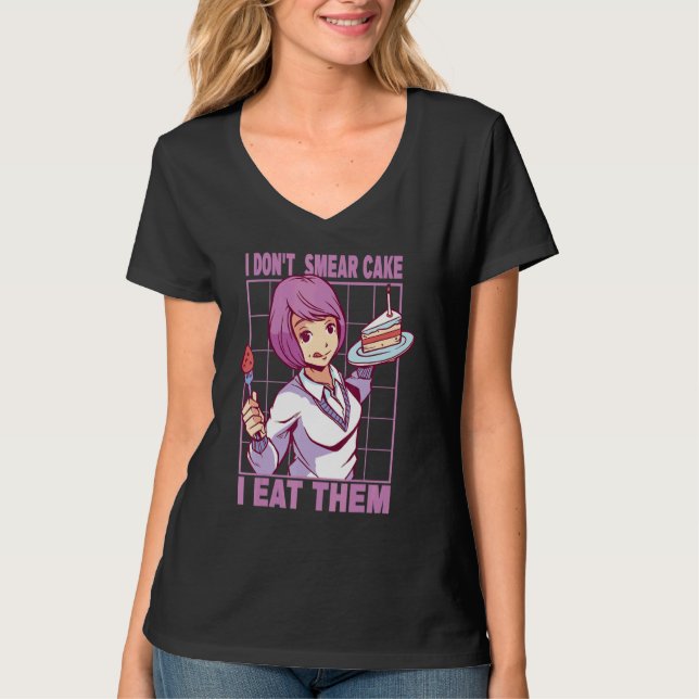 Camiseta Eu não tomo névoa, eu os como padeiro 2 (Frente)
