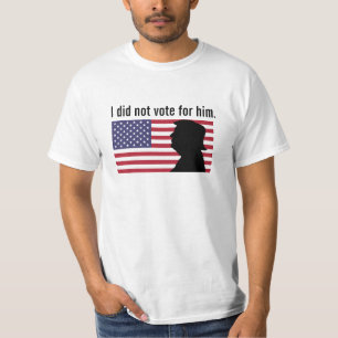 Camiseta Eu não votei para o trunfo