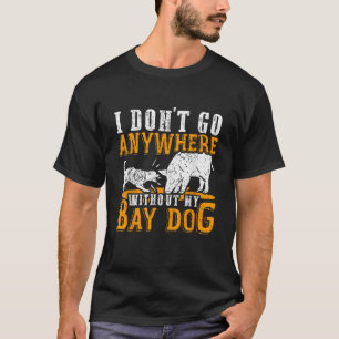 Camiseta Eu não vou a lugar nenhum sem o meu cão de cozinha