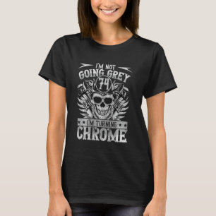 Camiseta Eu não vou fazer Cinza, estou virando motocicleta
