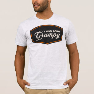 Camiseta Eu Nasci Mal-Humorado