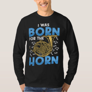 Camiseta Eu nasci para o corno Trompa