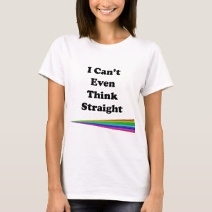 Camiseta Eu nem consigo pensar Hetero
