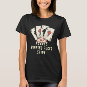 Camiseta Eu Nem Dobro Meu Jogo De Cartas De Roupa Poker Car