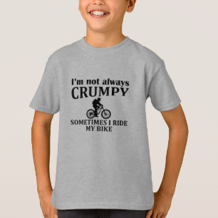 Camiseta eu nem sempre estou mal às vezes eu ando de bicic