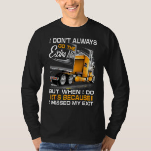 Camiseta Eu nem sempre faço a pilha extra, mas quando faço 
