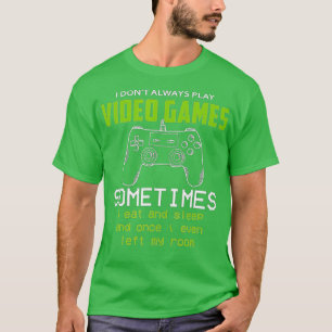 Camiseta Eu Nem Sempre Toco Videos games Engraçado (8)