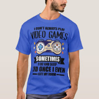 Eu nem sempre toco Videos games Nerd de jogos