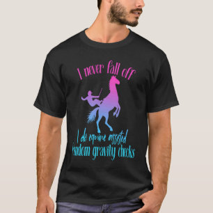 Camiseta Eu Nunca Caio Eu Faço Verificações Aleatórias de G