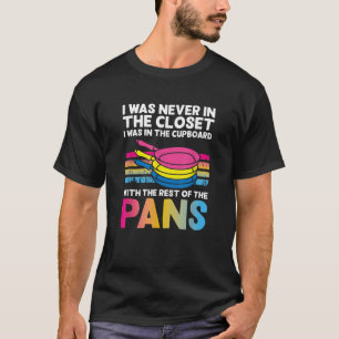 Camiseta Eu nunca estive no armário Pansexual e Não Binário