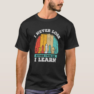 Camiseta Eu Nunca Perder Que Eu Ganhe Ou Eu Aprendo Conselh