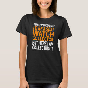 Camiseta Eu nunca sonhei que seria um Coletor de Vigia, Cor