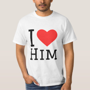 Camiseta Eu o amo.