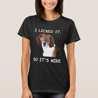 Camiseta Eu O Licenciei Assim É O Meu Cão De Beagle