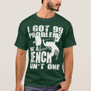 Camiseta Eu obtive 99 problemas mas um banco não é um -
