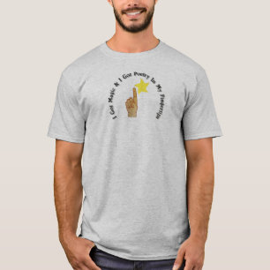Camiseta Eu obtive a mágica & eu obtive a poesia em minhas