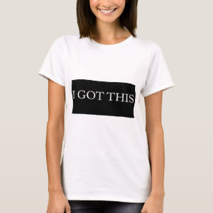 Camiseta EU OBTIVE ESTA tipografia inspirador engraçada