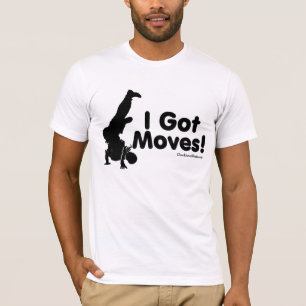 Camiseta Eu obtive movimentos