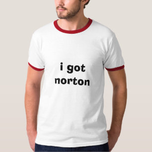 Camiseta eu obtive o norton