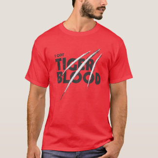 Camiseta Eu obtive o sangue do tigre
