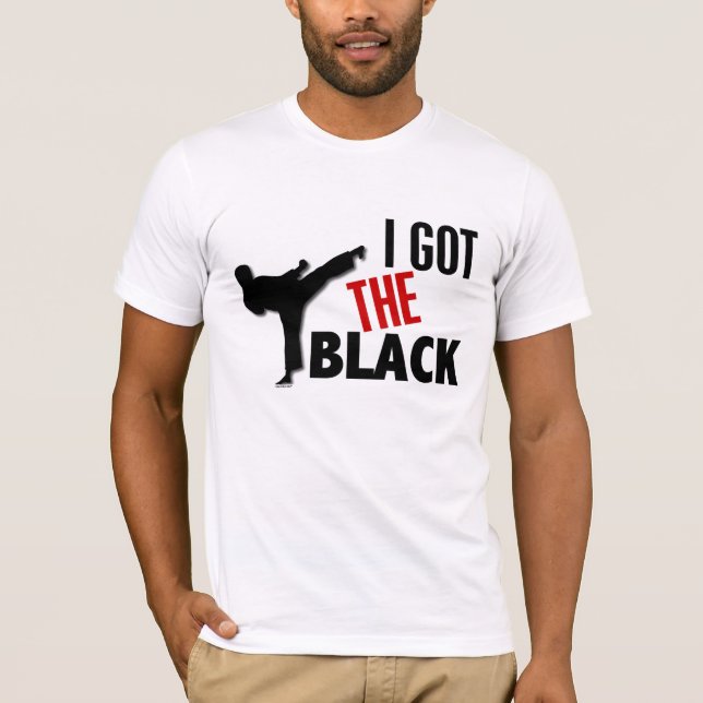 Camiseta Eu obtive os 2 pretos (Frente)