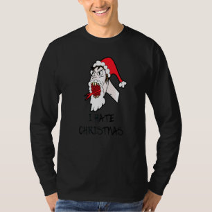 Camiseta Eu Odeio a Anti Língua de Cobra do Natal